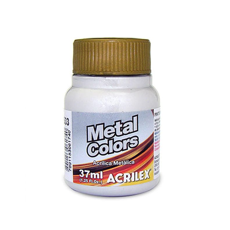 PINTURA ACRILÍCA METAL COLORS 37 ML Metal 3640 Dorado Solar 598-3