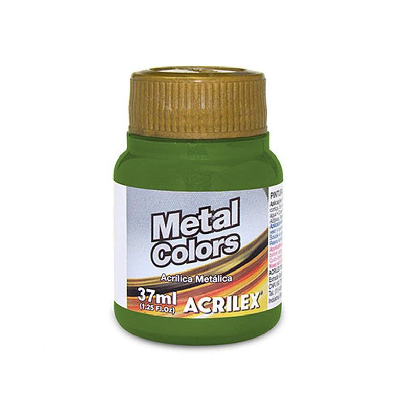 PINTURA ACRILÍCA METAL COLORS 37 ML Metal 3640 Dorado Solar 598-11