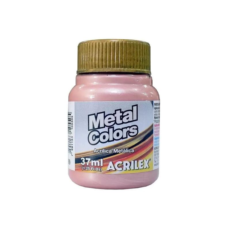 PINTURA ACRILÍCA METAL COLORS 37 ML Metal 3640 Dorado Solar 598-13