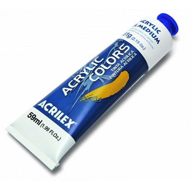 GEL MEDIUM ACRYLIC COLORS 59 ML Blanco