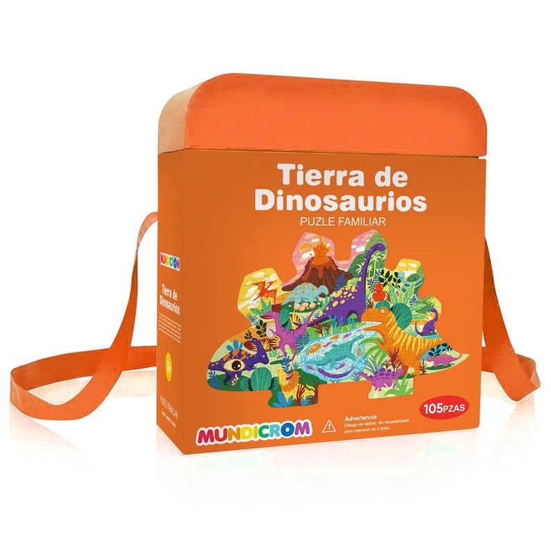 TIERRA DE DINOSAURIOS (105 PIEZAS)-0