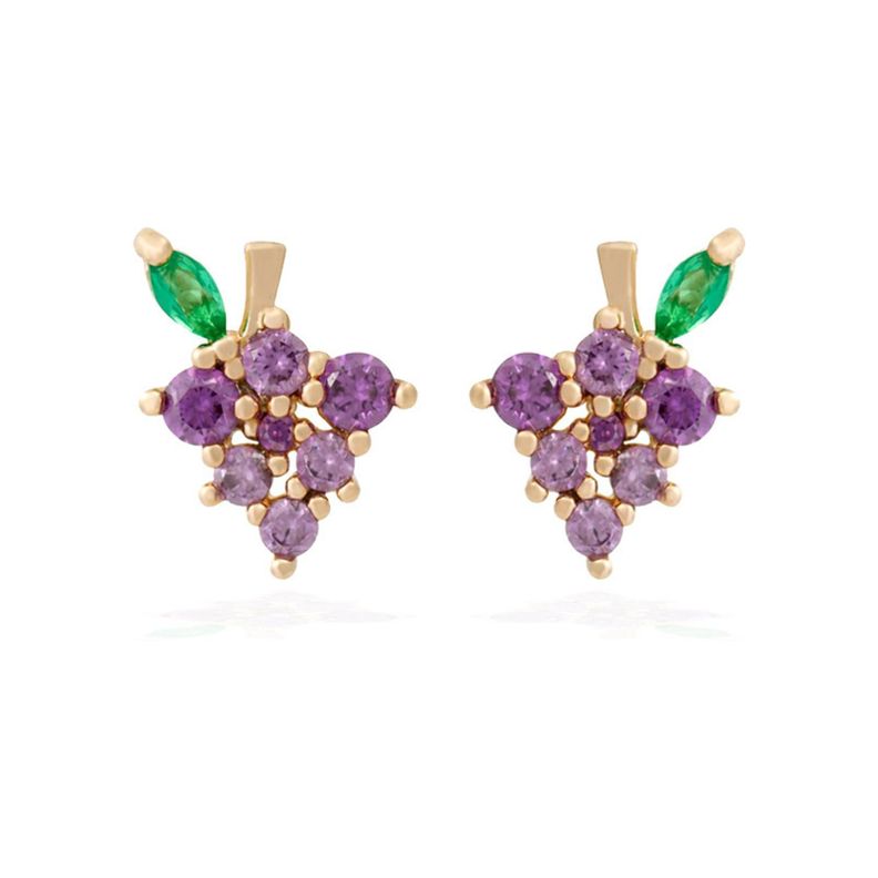 Aros Mini Fruta Uva-0