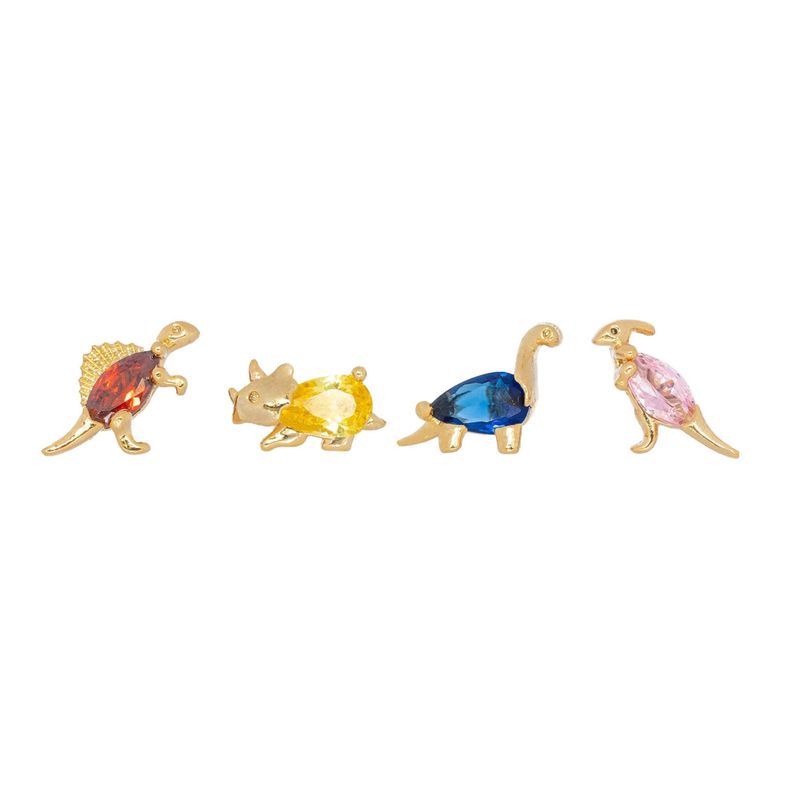 Aros Mini Dino 4 Piezas Single A-0