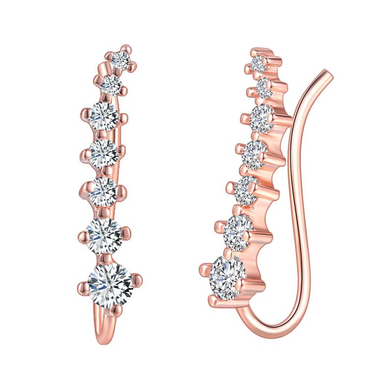 Aros Trepadores Cristal Rosa-0