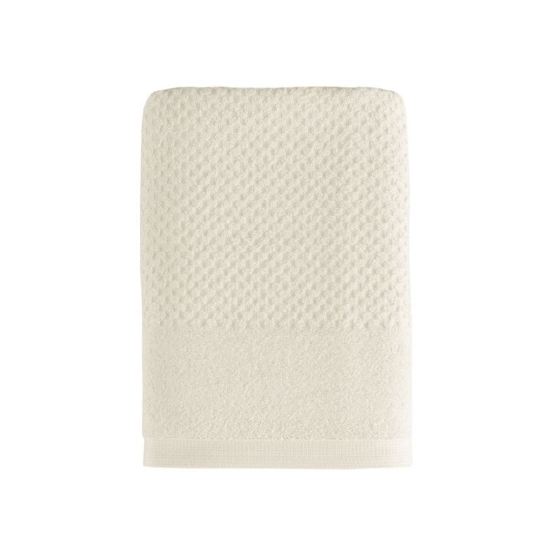 Toalla de Bano Solare Natural - 100% Algodon - 500g/m2 - Teka Beige Natural