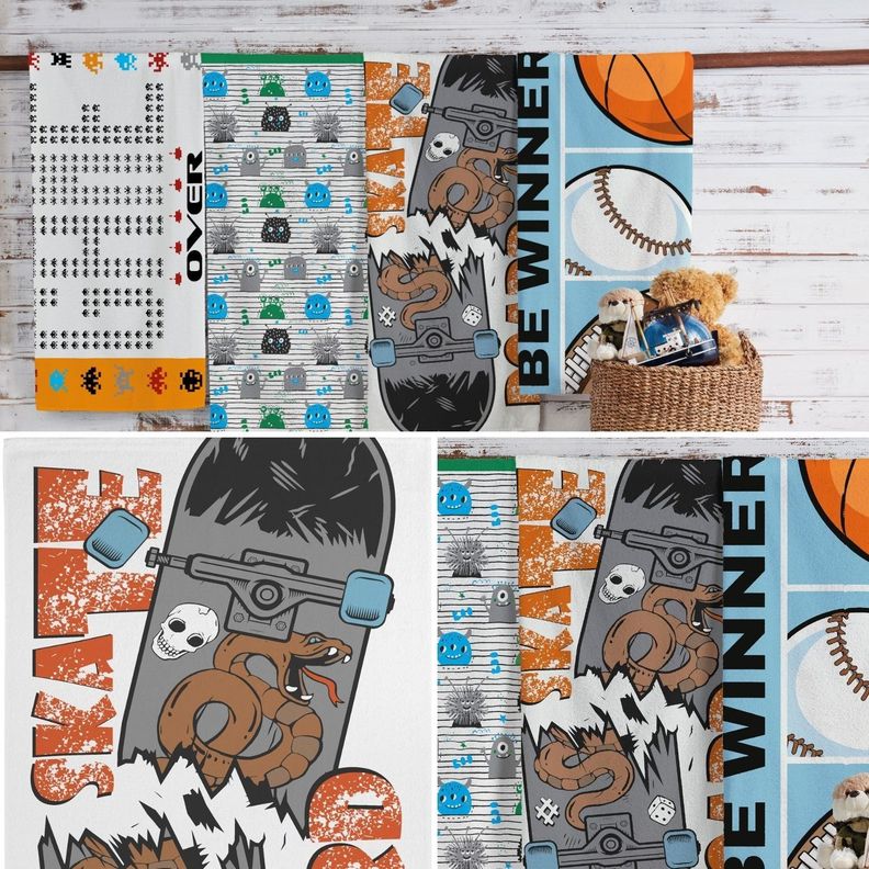 Toalla de Baño Candy Skate - 65 x 115cm - 300 g/m² - 100% Algodón - Teka-2
