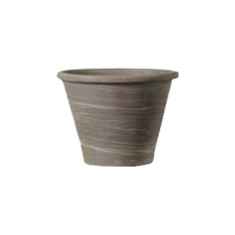 Maceta Vasum 21cm GrafitoDuo Deroma Grafito