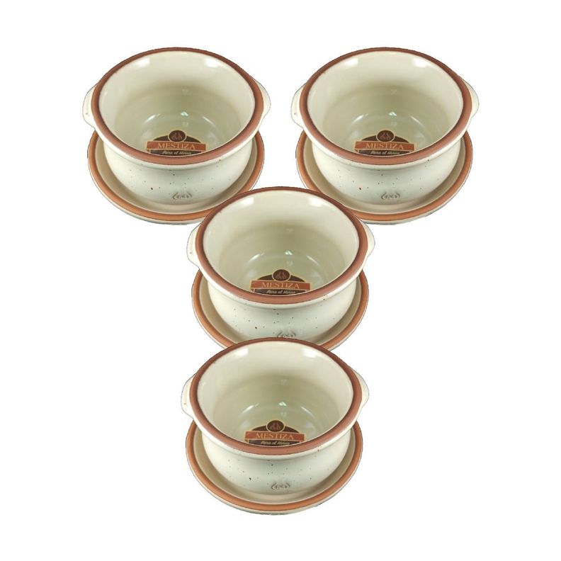 Set de Cacerolas Mestiza Crema Miel-0