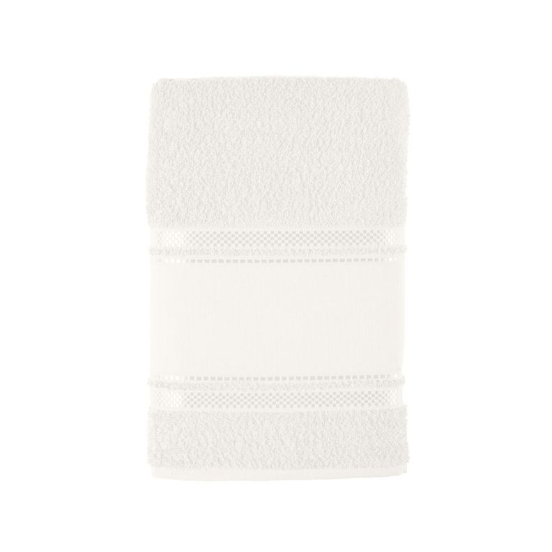 Toalla de Rostro para Pintar Blanco - 100% Algodón - 360g/m² - Teka-0