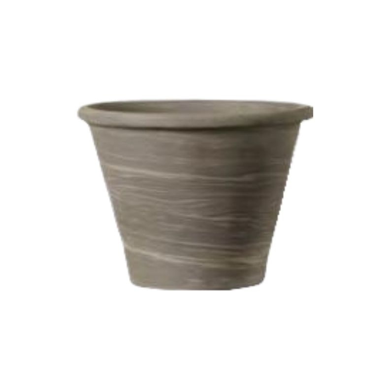 Maceta Vasum 25cm GrafitoDuo Deroma Grafito