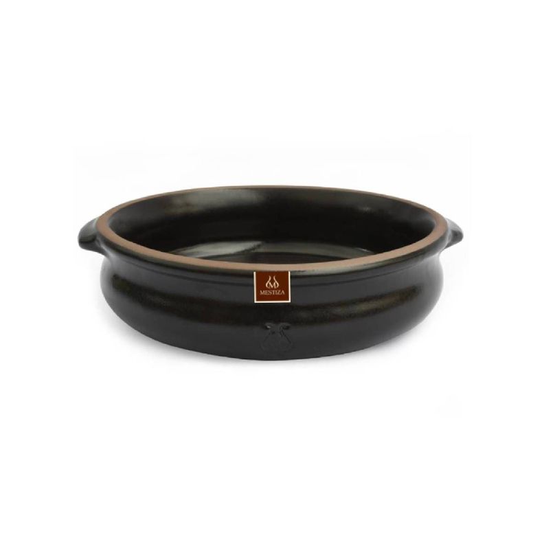 Set de Platos y Cazuelas Mestiza Negro Ebano-3