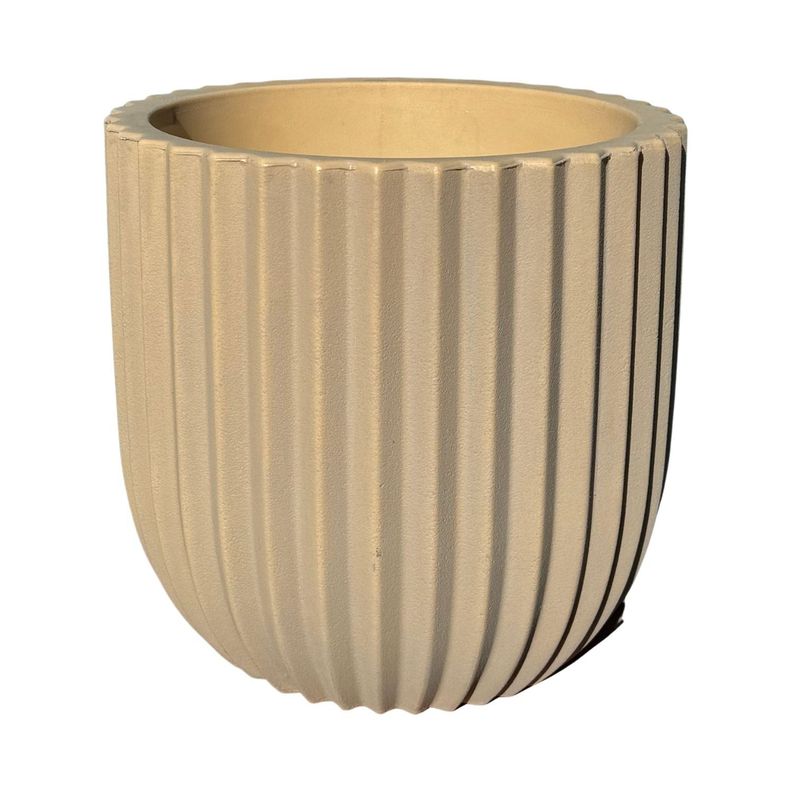 Macetero Grande Gobi 33 Perla Crema