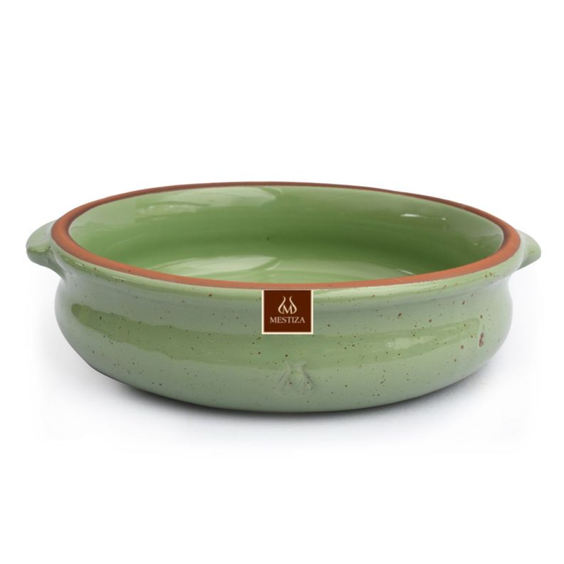 Cazuela 17 con asas Mesa Alegre Menta Miel-0