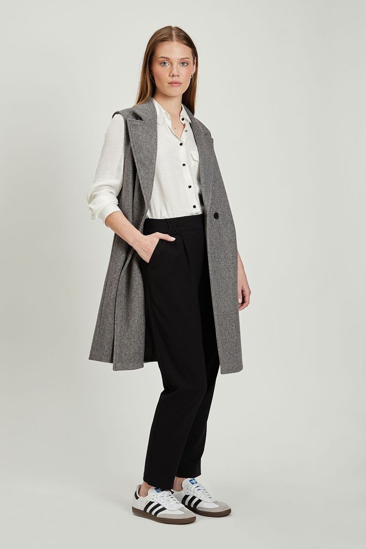 Chaqueton Liso Gris 17204224001113-4