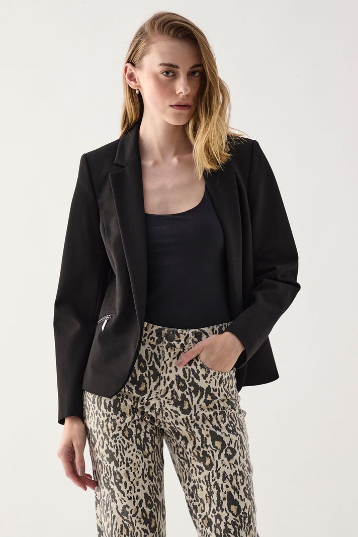 Blazer Liso Negro 16007125091102-4
