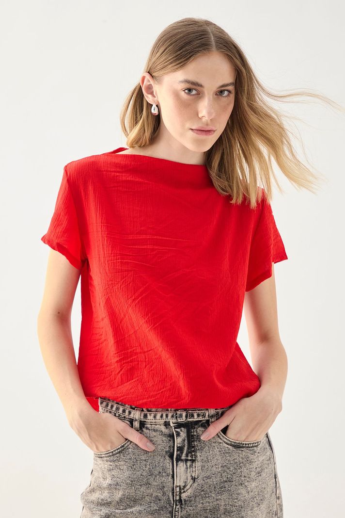 Polera Lisa Rojo 14207125003103-0