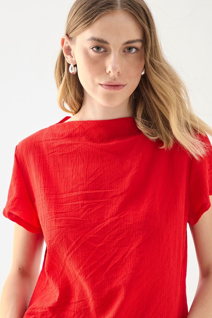 Polera Lisa Rojo 14207125003103-1