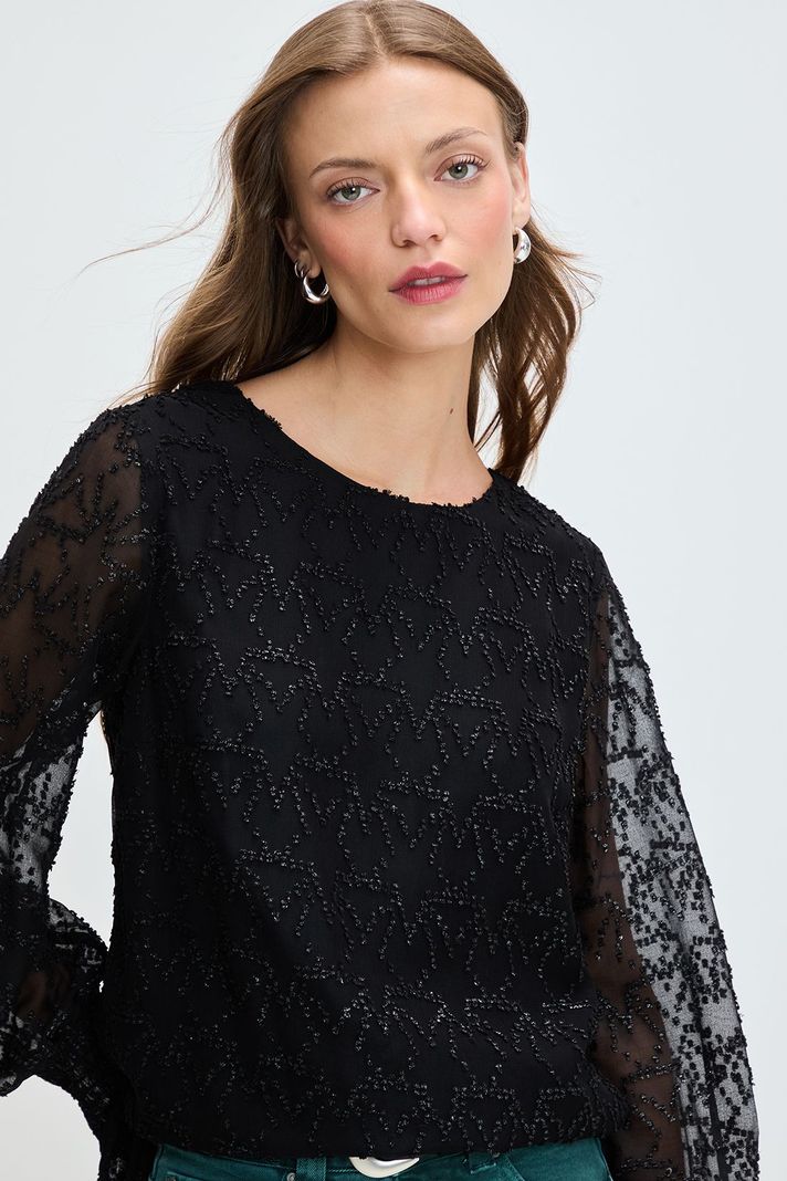 Blusa Fantasia Negro 14120125006102-1