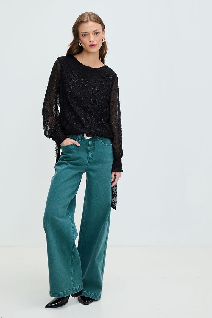 Blusa Fantasia Negro 14120125006102-3
