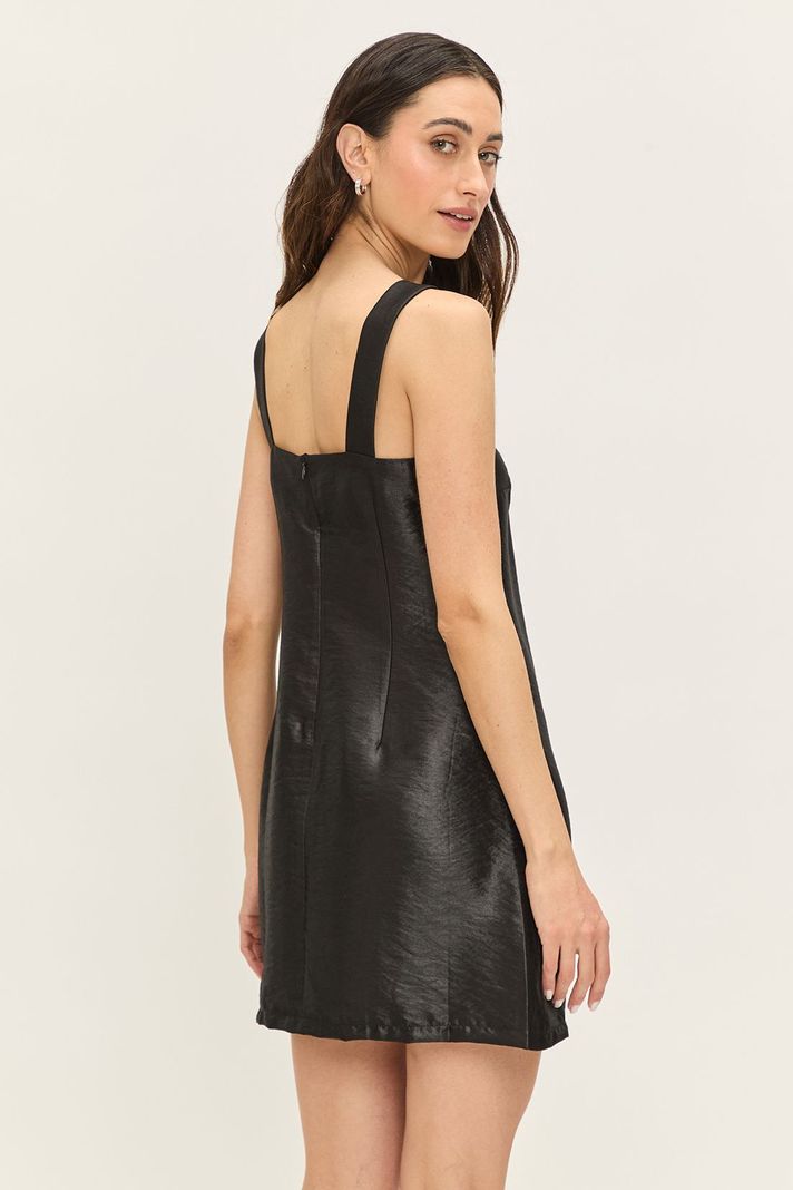 Vestido Liso Negro Ash 13007224006102-4