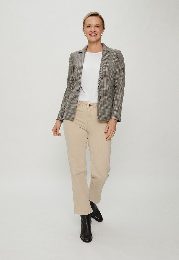 Blazer Cuadrille Negro Ma Griffe 16102124053102-1