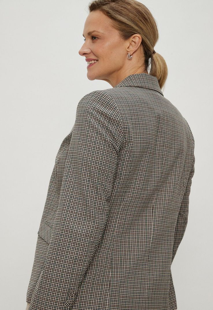 Blazer Cuadrille Negro Ma Griffe 16102124053102-4