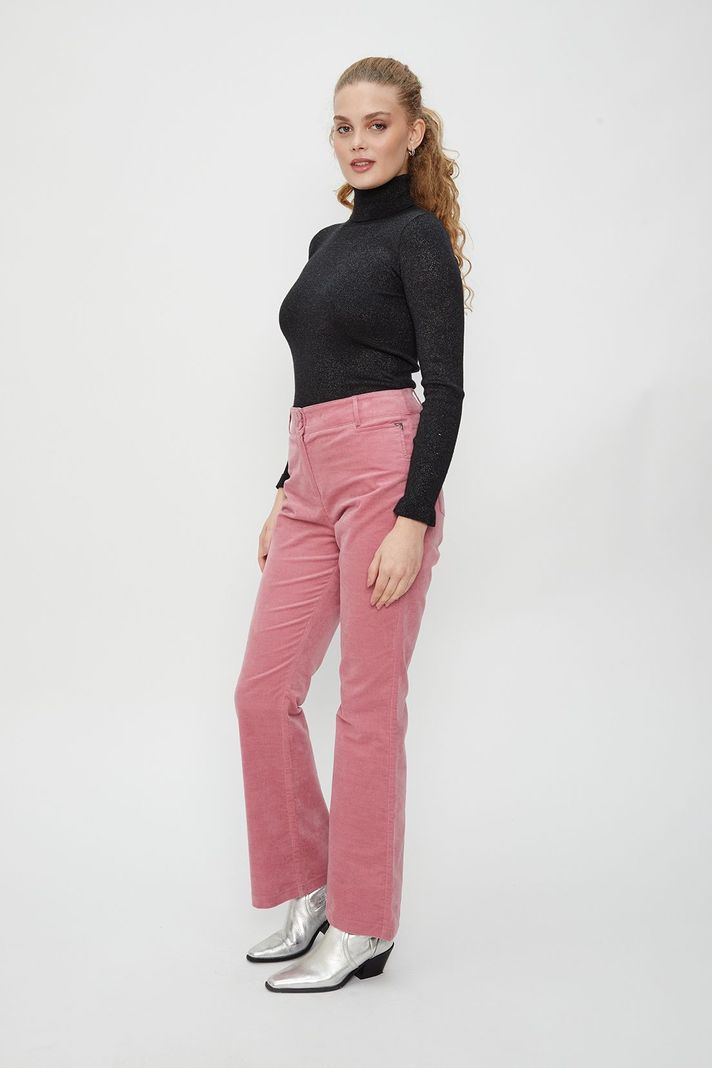 Pantalon Liso Rosado iO 11020124016123-3