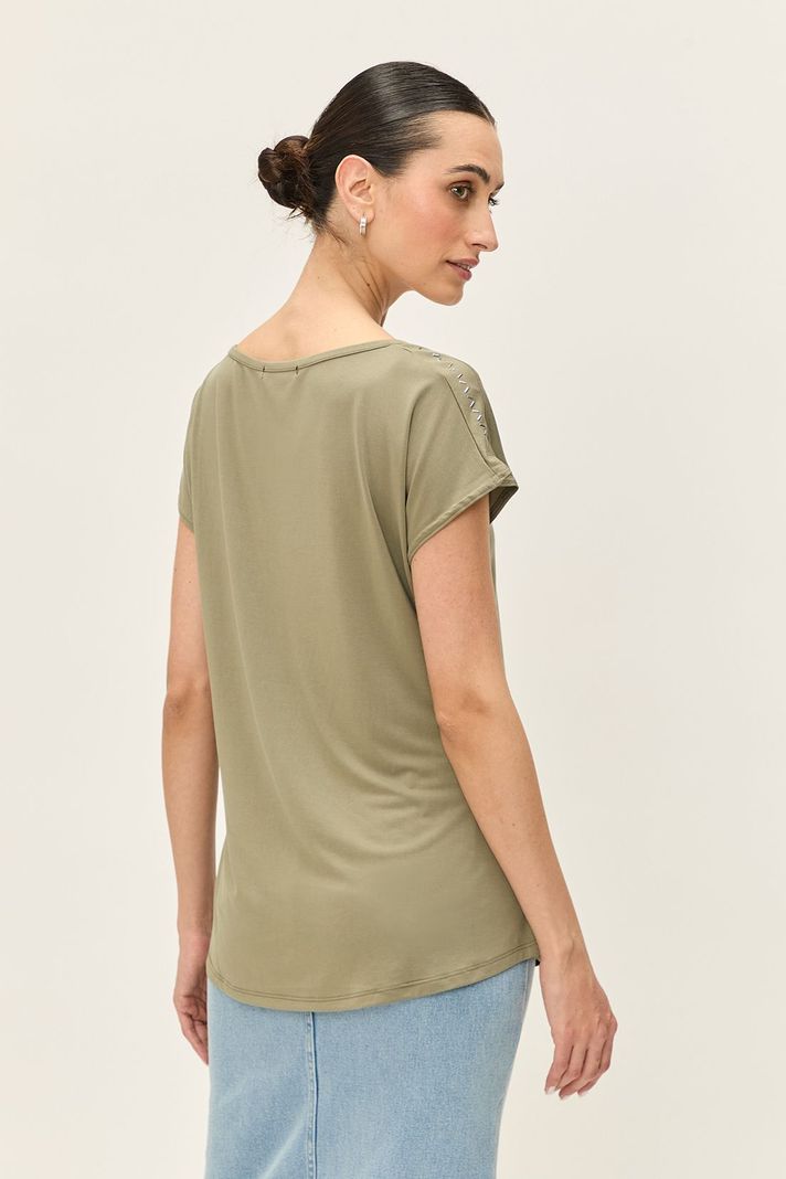 Polera Lisa Verde Ash 14204224002107-4