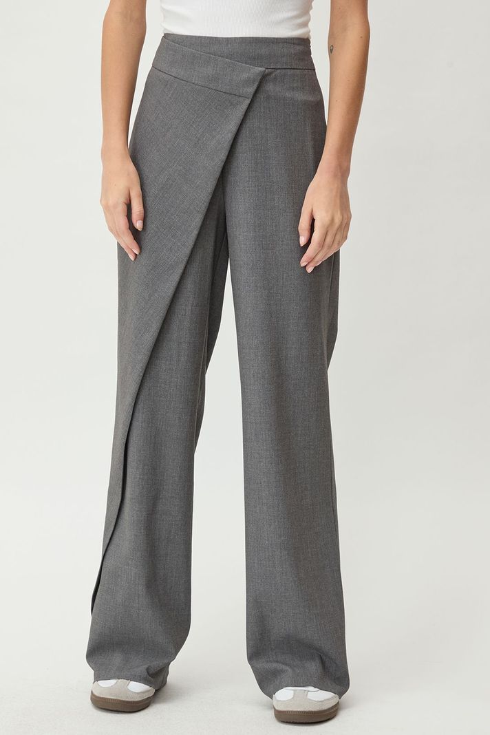 Pantalon Liso Gris 11020125054113-1