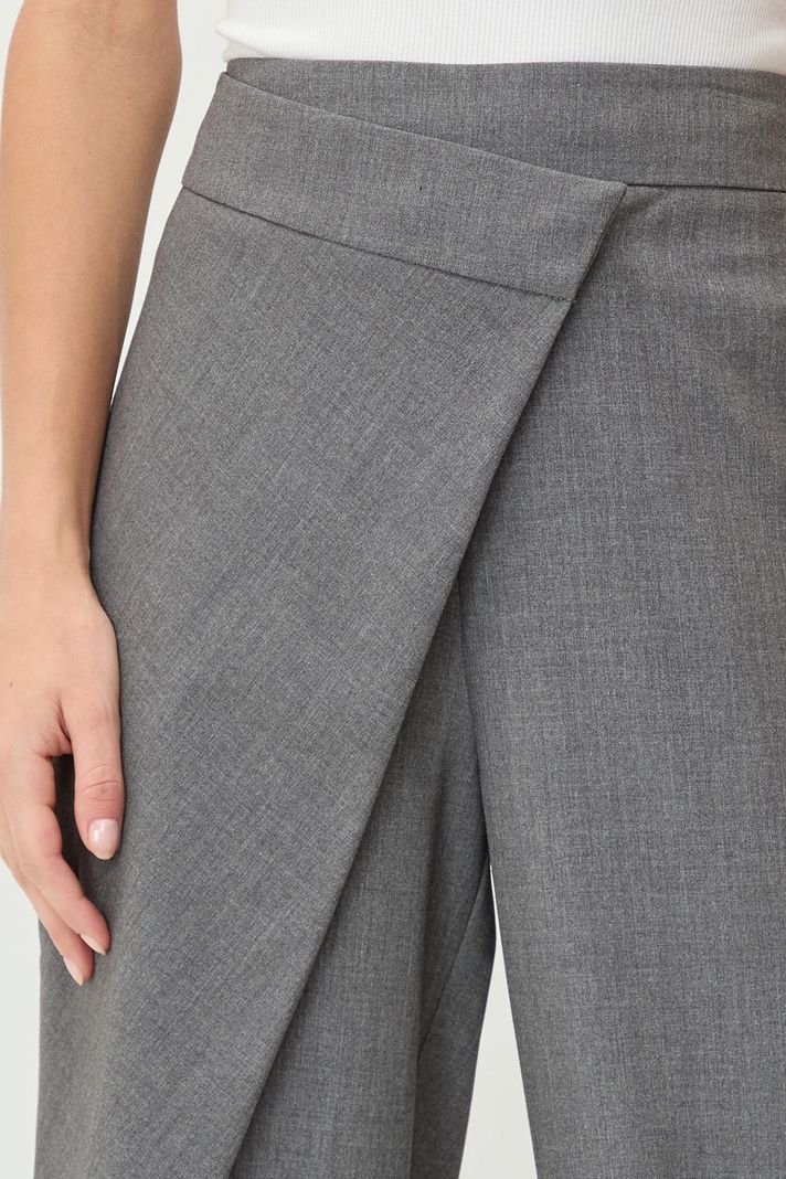Pantalon Liso Gris 11020125054113-2