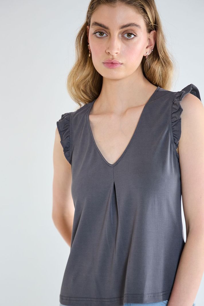 Polera Lisa Gris iO 14220125050163-1