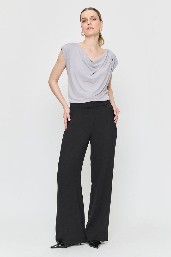 Pantalon Liso Negro Ash 11007224004102-0