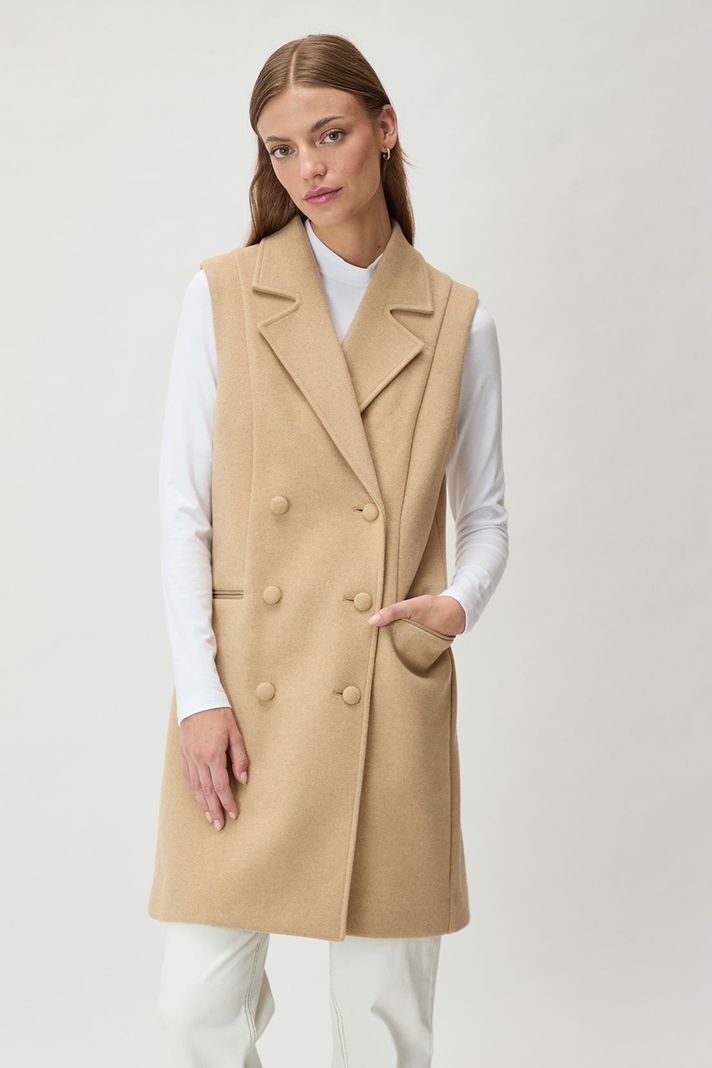 Chaqueton Liso Beige 17220125052106-4