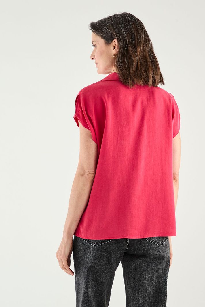 Blusa Escote En V fucsia Ma Griffe 14002125002116-3