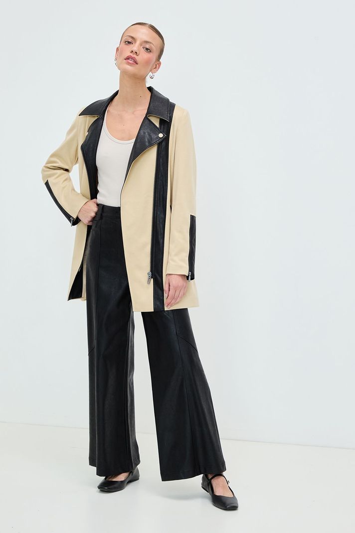 Chaqueton Liso Beige 17220125001106-2