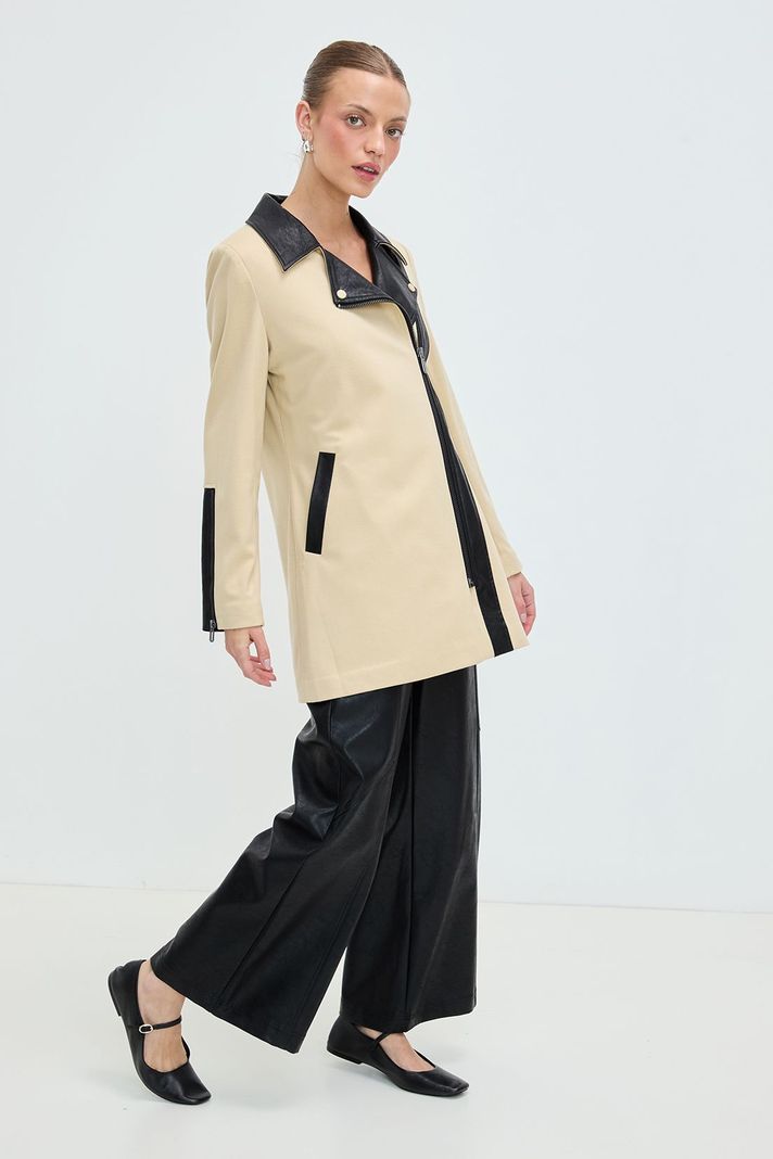 Chaqueton Liso Beige 17220125001106-3