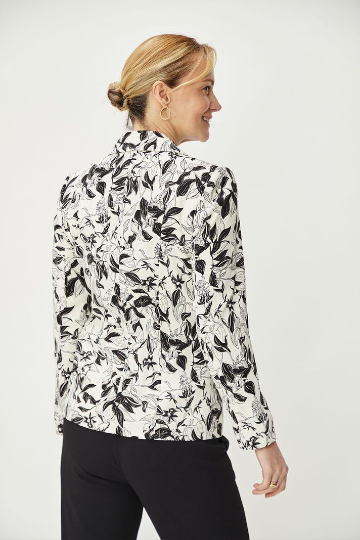 Blazer Estampado Floral Negro Ma Griffe 16102224053102-4
