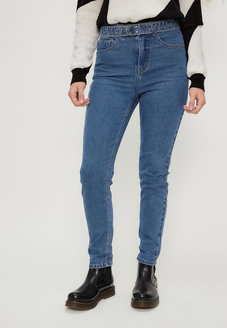 Jeans Liso Azul iO 11320224050104-2