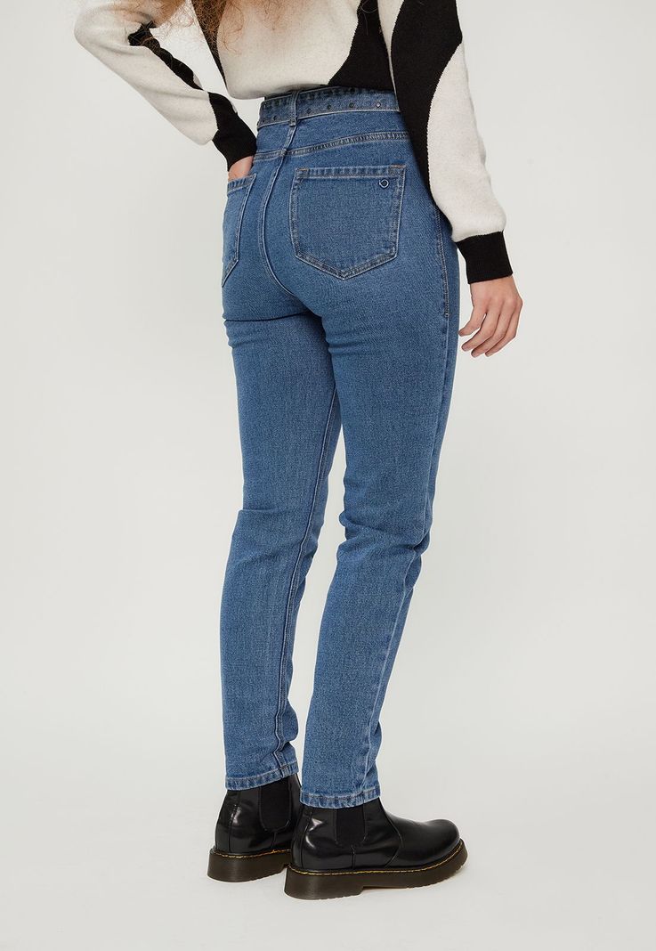 Jeans Liso Azul iO 11320224050104-4