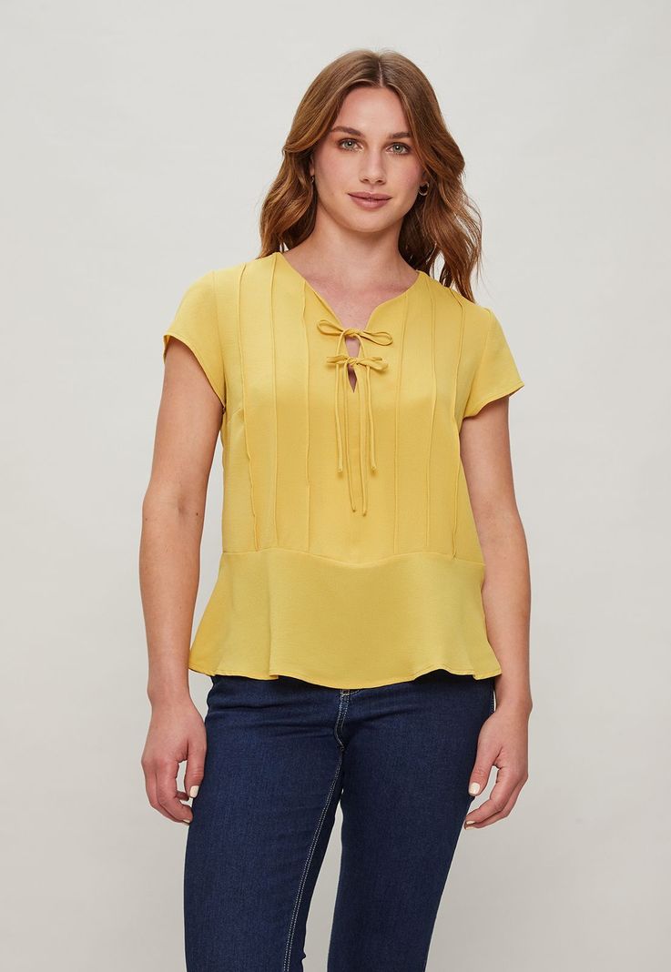 Blusa Lisa Mostaza Ash 14007124052314-0