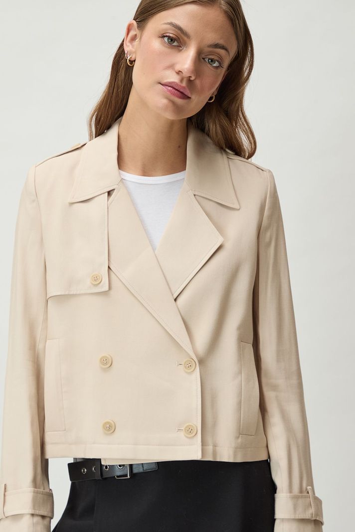 Trench Liso Beige 17404125001106-1