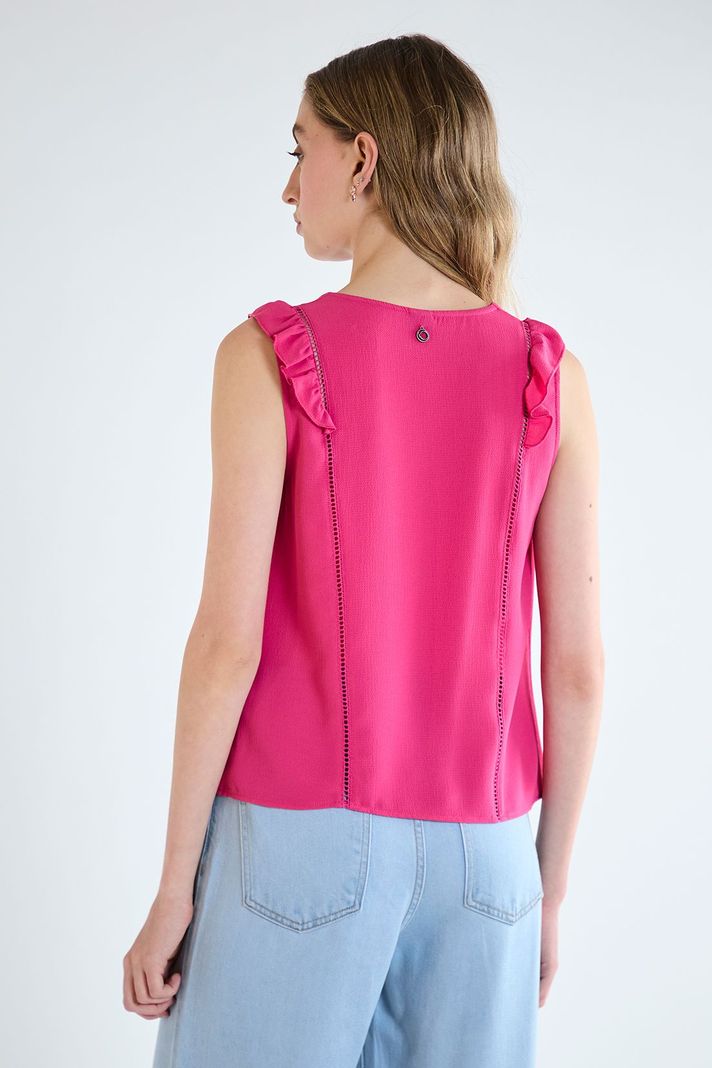 Blusa Lisa fucsia iO 14020125052116-3