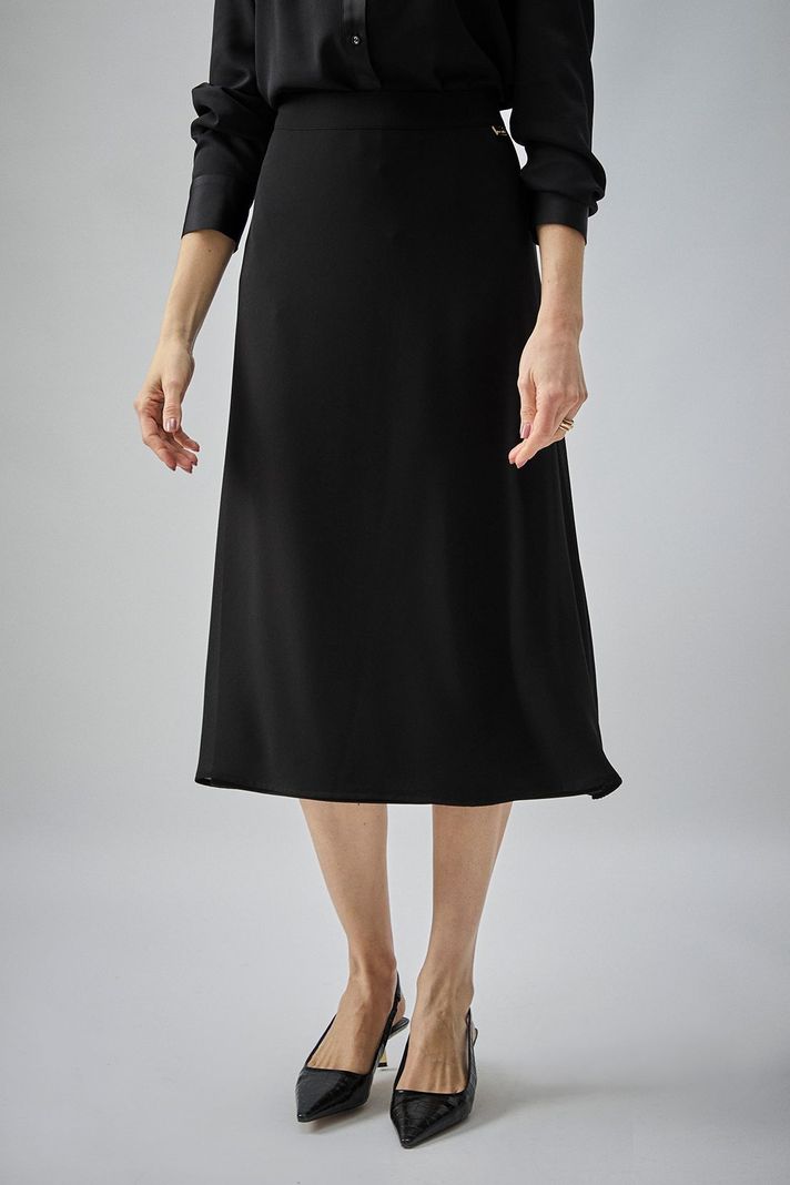Falda Coctail Negro Ma Griffe 12002224100102-1