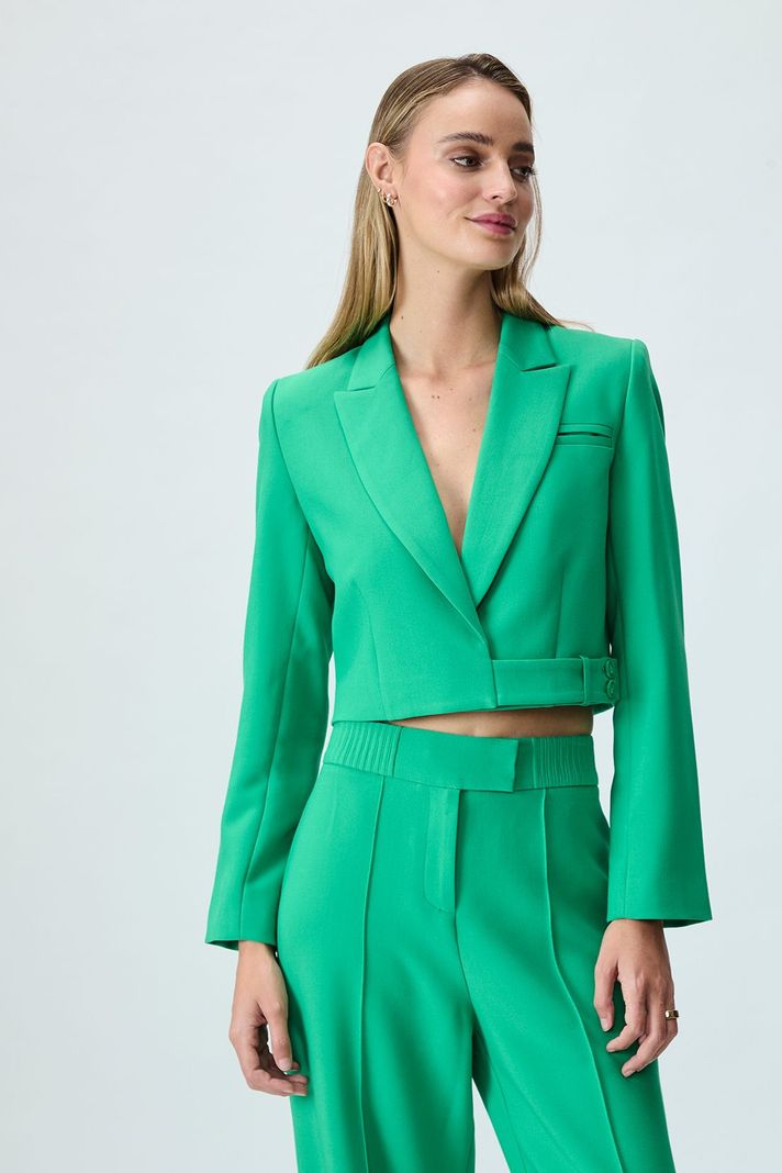 Blazer Liso verde musgo iO 16020125007107-0