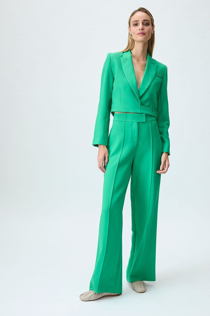 Blazer Liso verde musgo iO 16020125007107-4