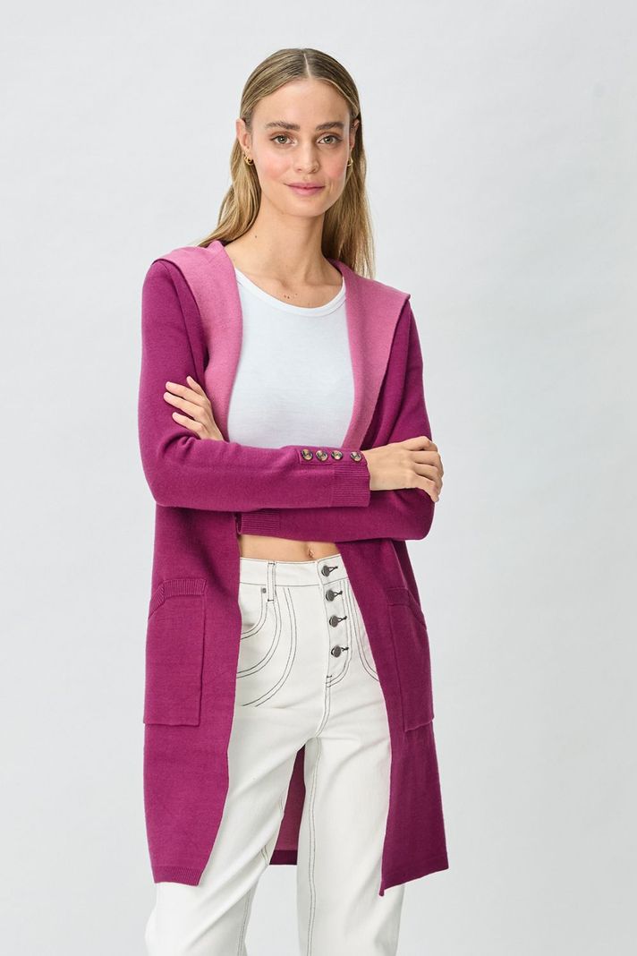 Chaleco Liso Morado 18020125003121-0