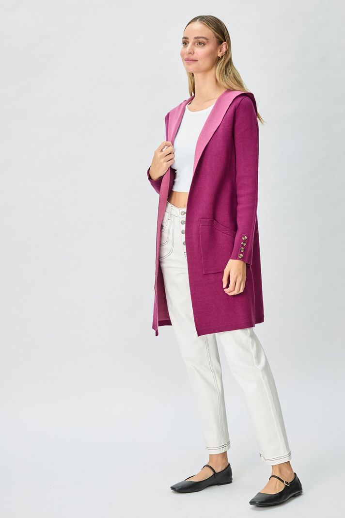 Chaleco Liso Morado 18020125003121-2