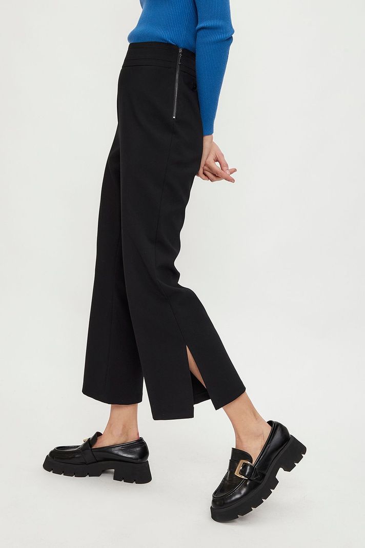 Pantalon Liso Negro iO 11020224010102-3