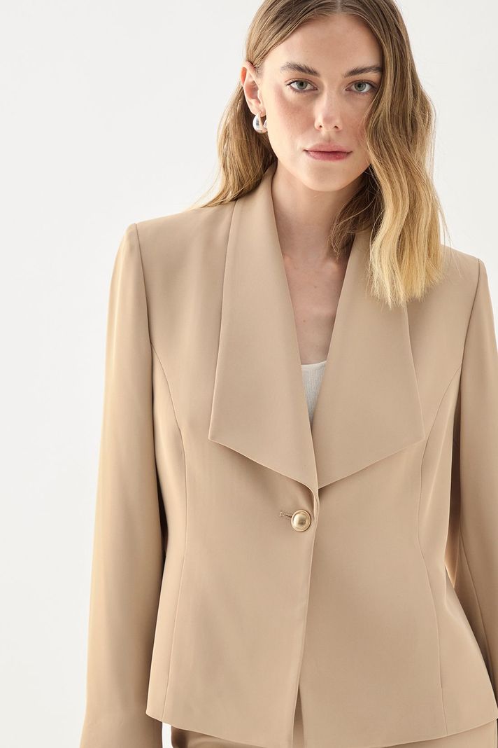Blazer Liso Avellana 16007125051126-4