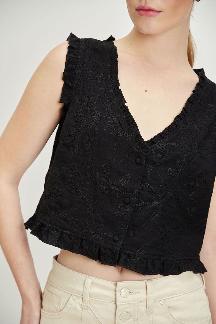Blusa Lisa Negro iO 14020224010102-1